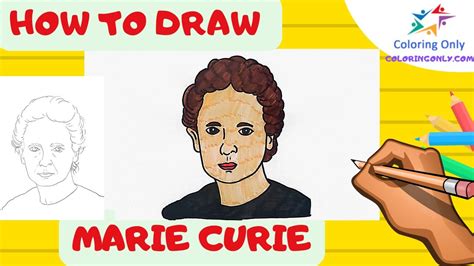 marie curie house draw.